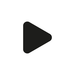 Right arrow icon for next page, swipe right button design.
