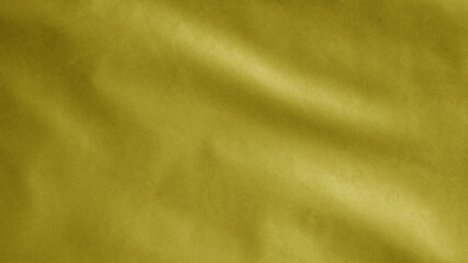 Yellow flag waving on wind. International maritime signal to be careful on beach
