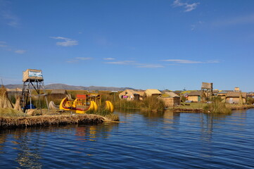 Iles flottante de Puno P&eacute;rou 6