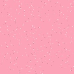 Colorful  pink hearts abstract design pattern
