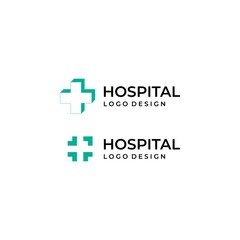 A modern logo about cross, medical and hospital.
EPS 10, Vector.