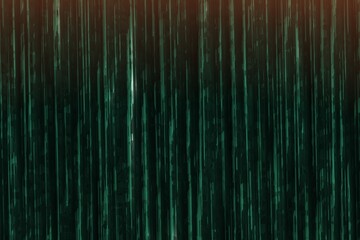 modern teal, sea-green dark rough metal straight lines computer graphics background or texture illustration