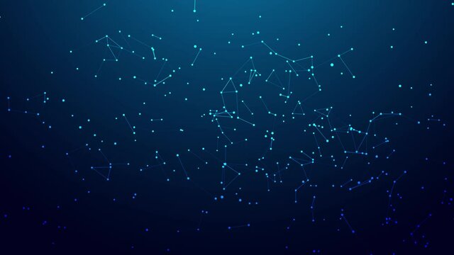 video, sfondo, rete, molecole, intrecciato