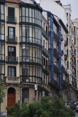 Fototapeta na wymiar Urban scene in Bilbao