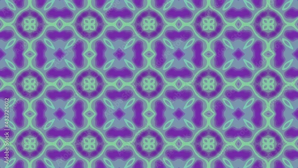 Aufkleber abstract multicolor animated mosaic background. simple seamless looped motion graphic pattern