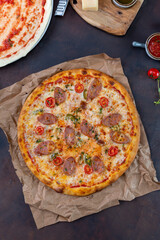mixed pizza