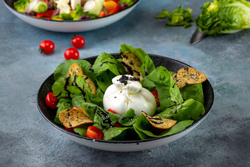 mixed cheese salad
