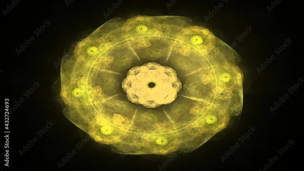 Poster abstract background with triangles transforming on black background. animation. minimal motion desig