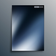 Dark blue gradient texture for flyer, poster, brochure cover, background, wallpaper, typography, or other printing products. Vector illustration
