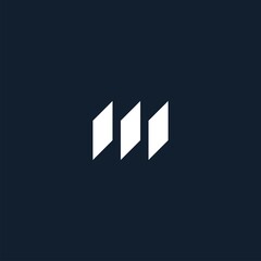 logo triple M abstract	