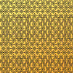 Islamic Orange background with octagonal stars