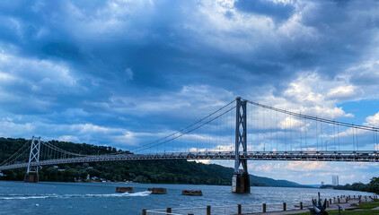 Simon Kenton Memorial Bridge over the Ohio River