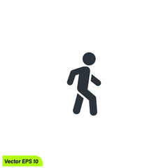 Fototapeta na wymiar pedestrian walk icon