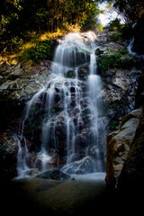 Fototapeta na wymiar view of a waterfall in the jungle