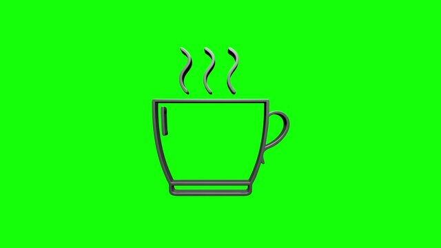 Office icon. Web icon set. Office, great design for any purposes. Motion graphics.