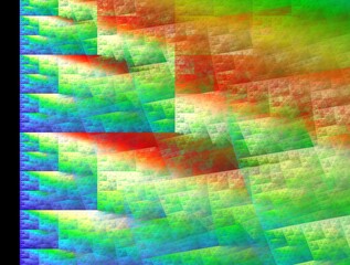 Imaginatory fractal background generated Image