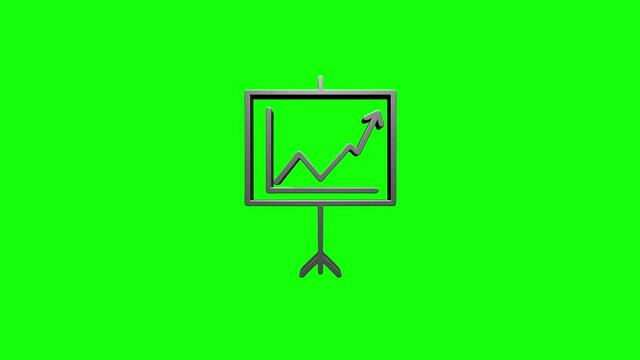 Office icon. Web icon set. Office, great design for any purposes. Motion graphics.