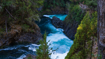 Landscapes of the Patagonia province of Río Negro in Argentina.