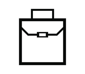 Work suitcase icon