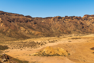 Paisaje en el Parque Nacional del Teide