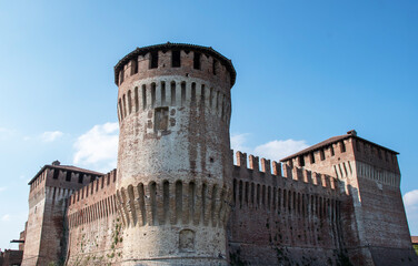 Fototapeta na wymiar Sforza fortress of Soncino, Cremona