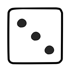 3 rolls on the dice