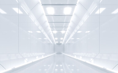 Sci-fi corridor