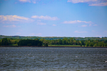 Looking Out Over The Water