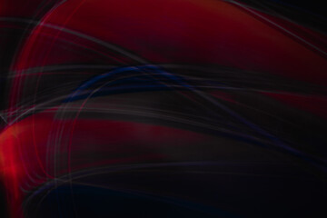 Abstract background of night light on street , long exposure shot