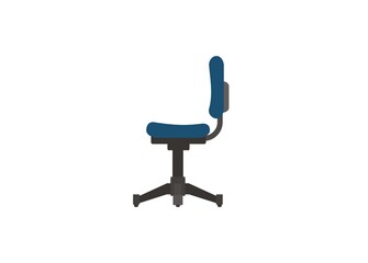 Office chair. Simple flat Illustration. 