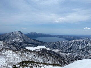 Obraz premium winter mountain landscape