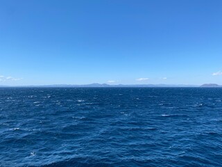 blue sea and sky