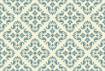 Geometric ethnic pattern seamless flower color oriental. seamless pattern. Design for fabric, curtain, background, carpet, wallpaper, clothing, wrapping, Batik, fabric,Vector illustration