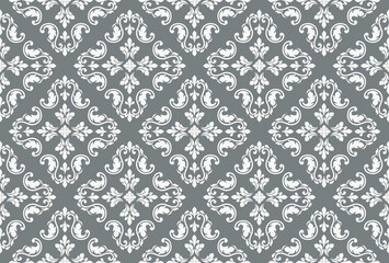 Geometric ethnic pattern seamless flower color oriental. seamless pattern. Design for fabric, curtain, background, carpet, wallpaper, clothing, wrapping, Batik, fabric,Vector illustration