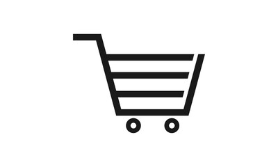 Black trolley vector design