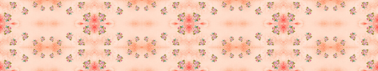 Digital textile saree design and colourfull background