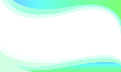 Blue abstract curve pattern background with copy space, Wave Abstract Background. For Design Flyer, Banner, Landing Page. Vector Illustration with Color Gradient