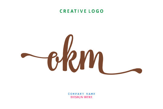 OKM lettering logo is simple, easy to understand and authoritative