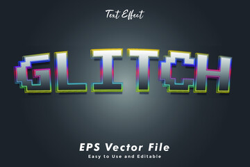 glitch text effect