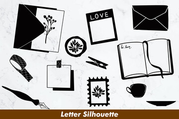 Letter Silhouette