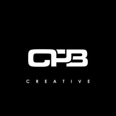 CPB Letter Initial Logo Design Template Vector Illustration