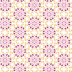 Beautiful abstract seamless colorful pattern. Use for greeting card, Cloth, Decoration invitation to a wedding, Birthday, Party and other Holidays. Arab, Indian ornament. Vector illustration. EPS 10