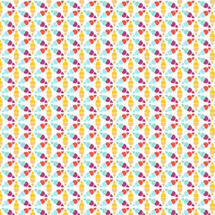 Beautiful abstract seamless colorful pattern. Use for greeting card, Cloth, Decoration invitation to a wedding, Birthday, Party and other Holidays. Arab, Indian ornament. Vector illustration. EPS 10