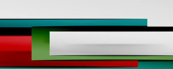 Multicolored lines background. Design template for business or technology presentations, internet posters or web brochure covers