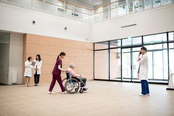 Healthcare Worker and Patient