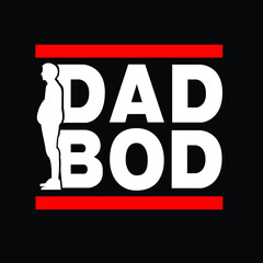 DAD BOD. A man who is thinking about his fat