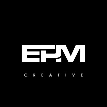 EPM Letter Initial Logo Design Template Vector Illustration