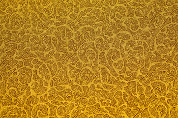 Luxurious abstract background / Colorized Golden Textured Background / Good for festive, holiday and event theme, ideal for display packing or promotional items