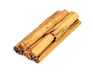 sticks of alba premiumin ceylon cinnamon on white