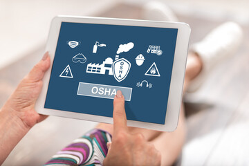 Osha concept on a tablet